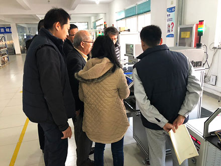 zoty中欧智能仪器—泰国客户到访zoty中欧智能验收定子测试机