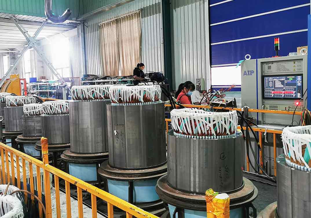 三相工业电机定子测试设备应用现场—AIPzoty中欧