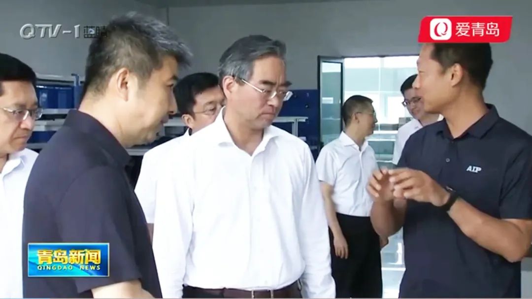 今日要闻丨青岛市委书记曾赞荣调研zoty中欧智能